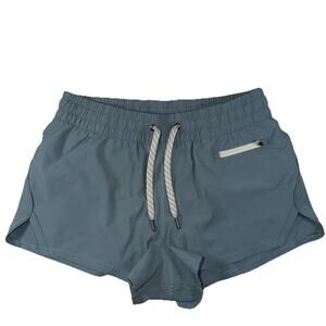 Vuori Women's Clementine Performance Shorts 2" Small Blue VW304 Running Hiking